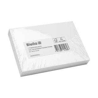 Biella Cartes-fiches A6 neutre  