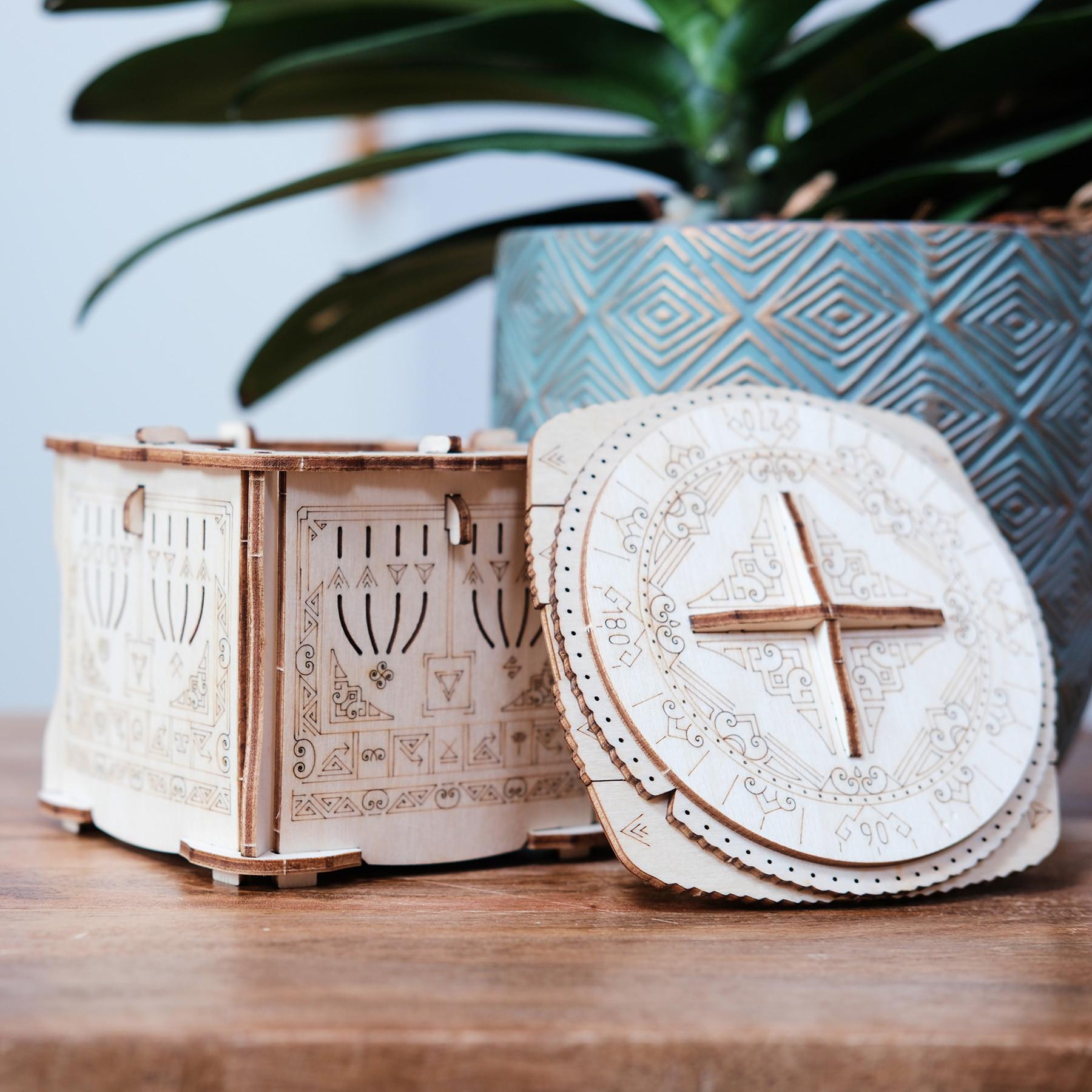 Escape Welt  Secret Box "The Lock" - Knobelbox-Bausatz 