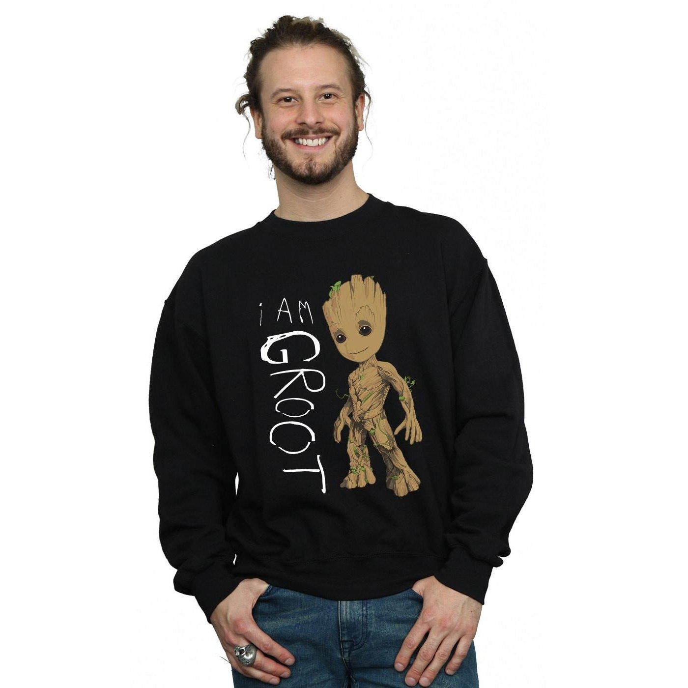 MARVEL  Guardians Of The Galaxy I Am Groot Sweatshirt 