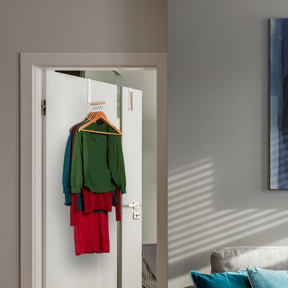 Northix  Kleiderbügel für Falttüren - 2er-Set 