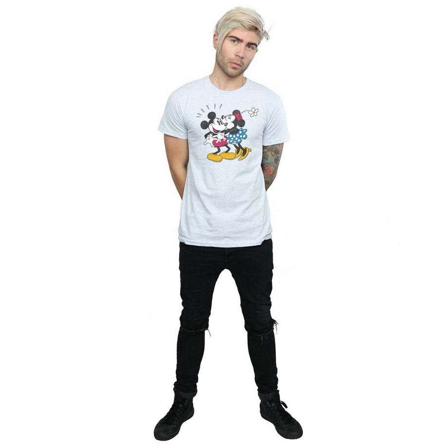 Disney Mickey und Minnie Kuss T-Shirt  