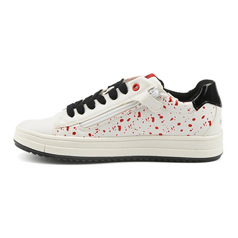 GEOX Rebecca-39 Minnie Maus Print Low-Top Sneakers  