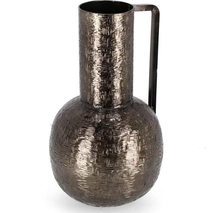 Image of Deko Vase Lathe anthrazit 31 Deko Vase Lathe anthrazit 31