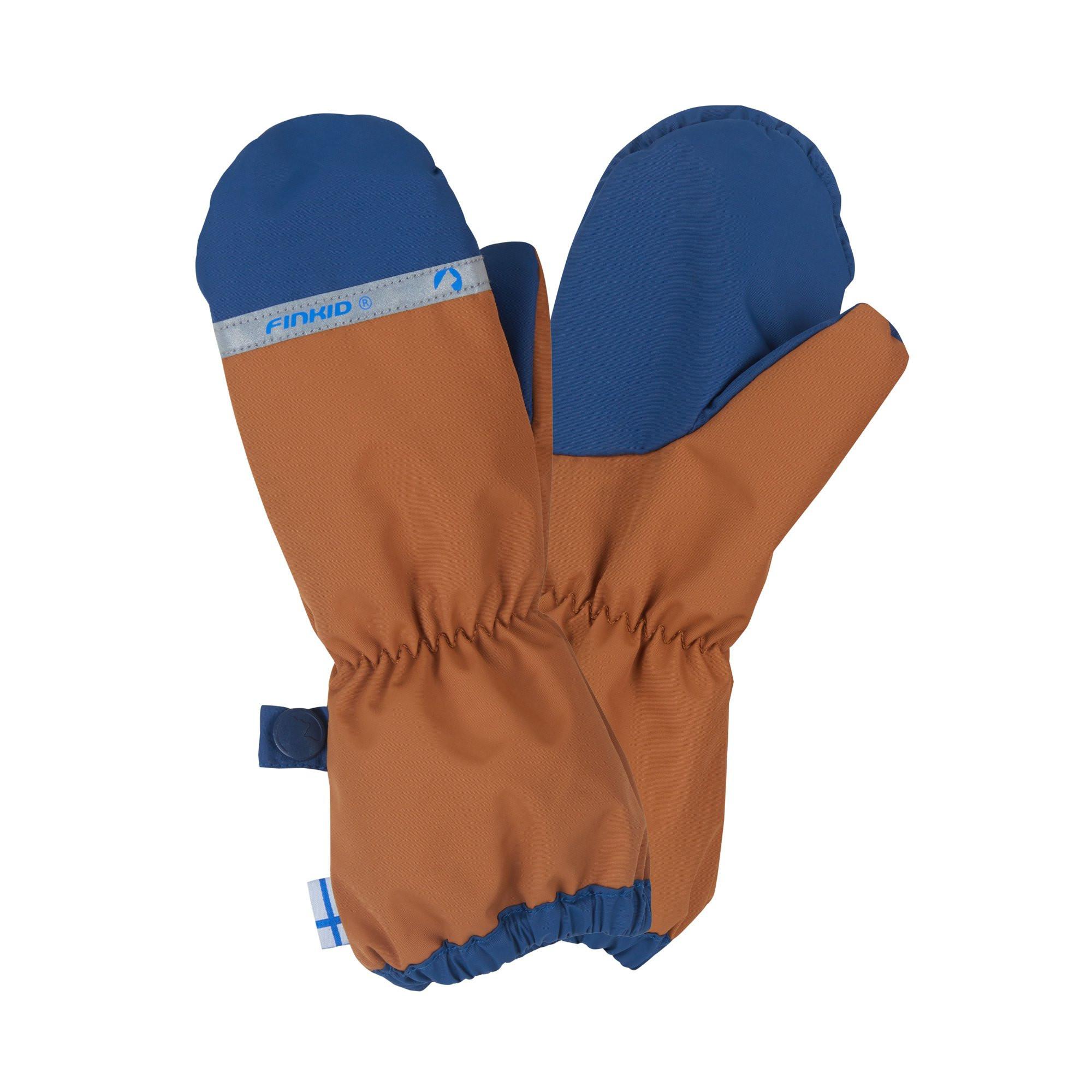 Finkid  Handschuhe Pakkanen almond/denim 