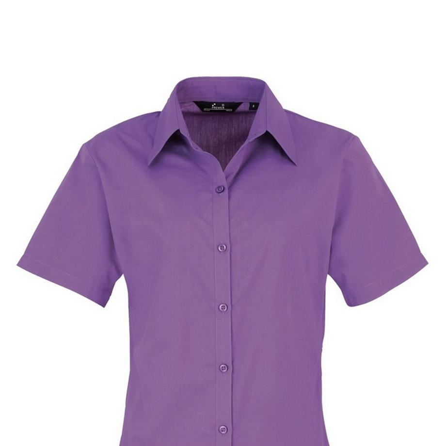 PREMIER Camicia da Lavoro Popeline Maniche Corte  