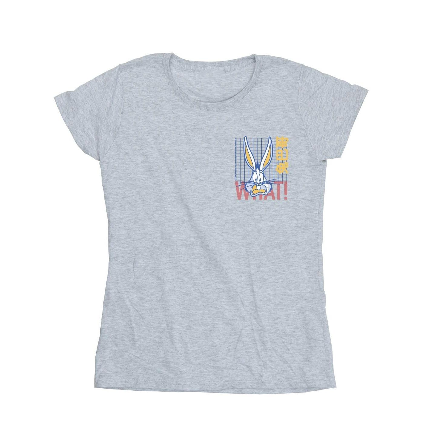 Image of Bugs Bunny What Tshirt Damen Grau S