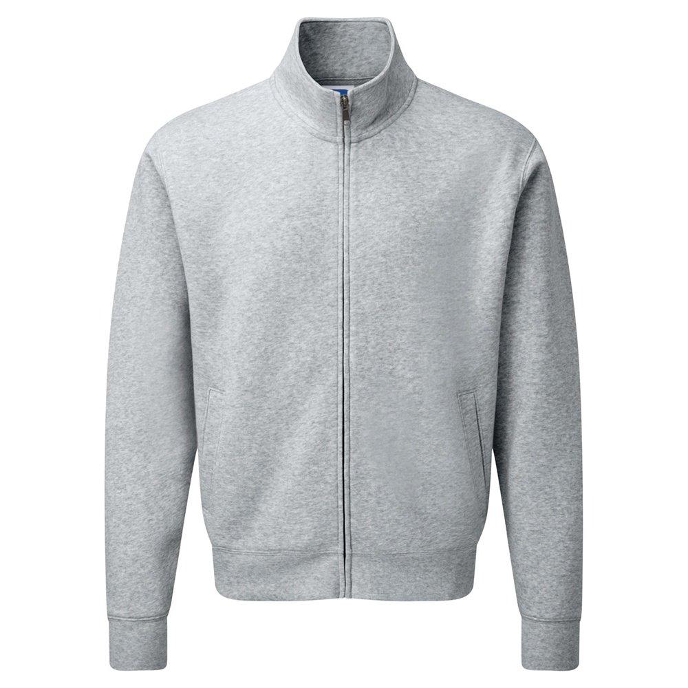 Image of Authenitc Sweatshirt Jacke Herren Taubengrau 4XL