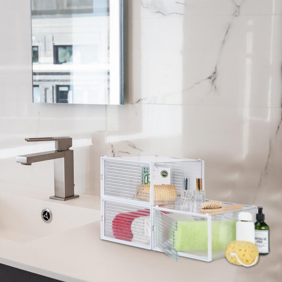 Northix Scatole per scarpe trasparenti da 6 pezzi  