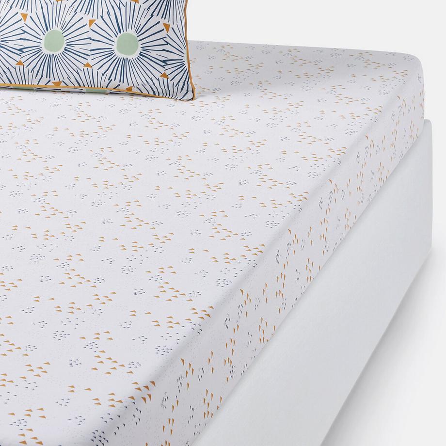 Drap housse en pur coton