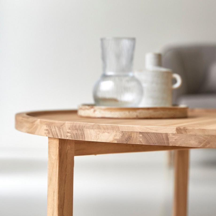 Tikamoon Tavolino in teak massello Ana  