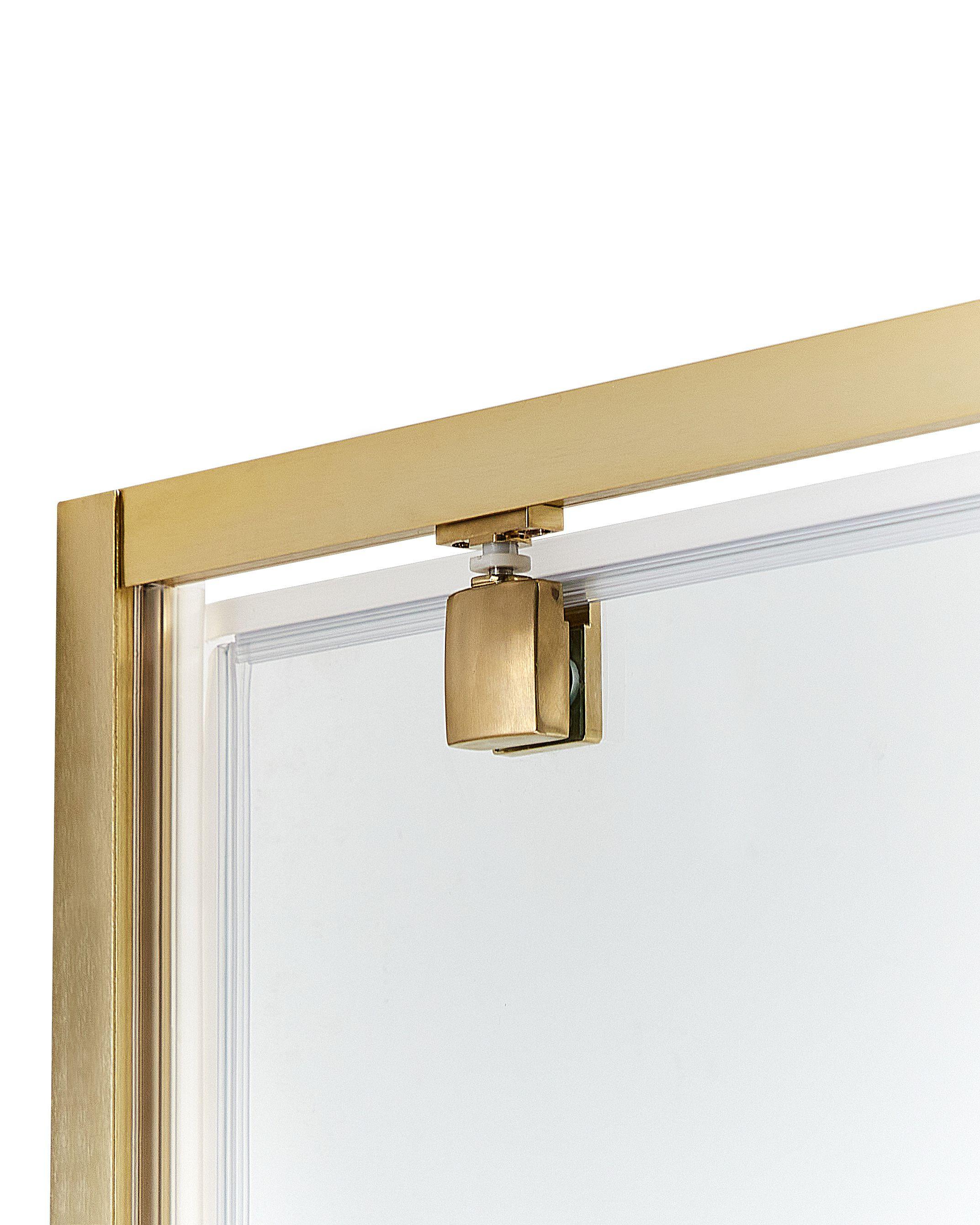 Beliani Cabine de douche en Verre de sécurité Moderne DARLI  