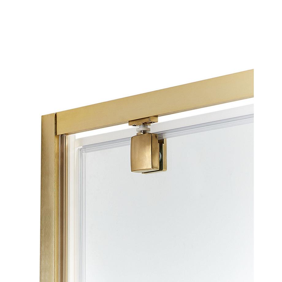 Beliani Cabine de douche en Verre de sécurité Moderne DARLI  