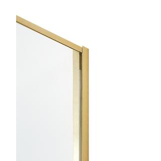 Beliani Cabine de douche en Verre de sécurité Moderne DARLI  