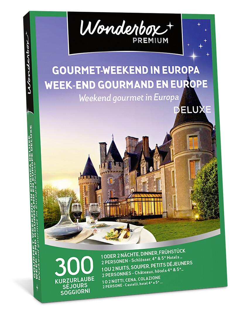 Wonderbox  Weekend gourmet in Europa - Deluxe 