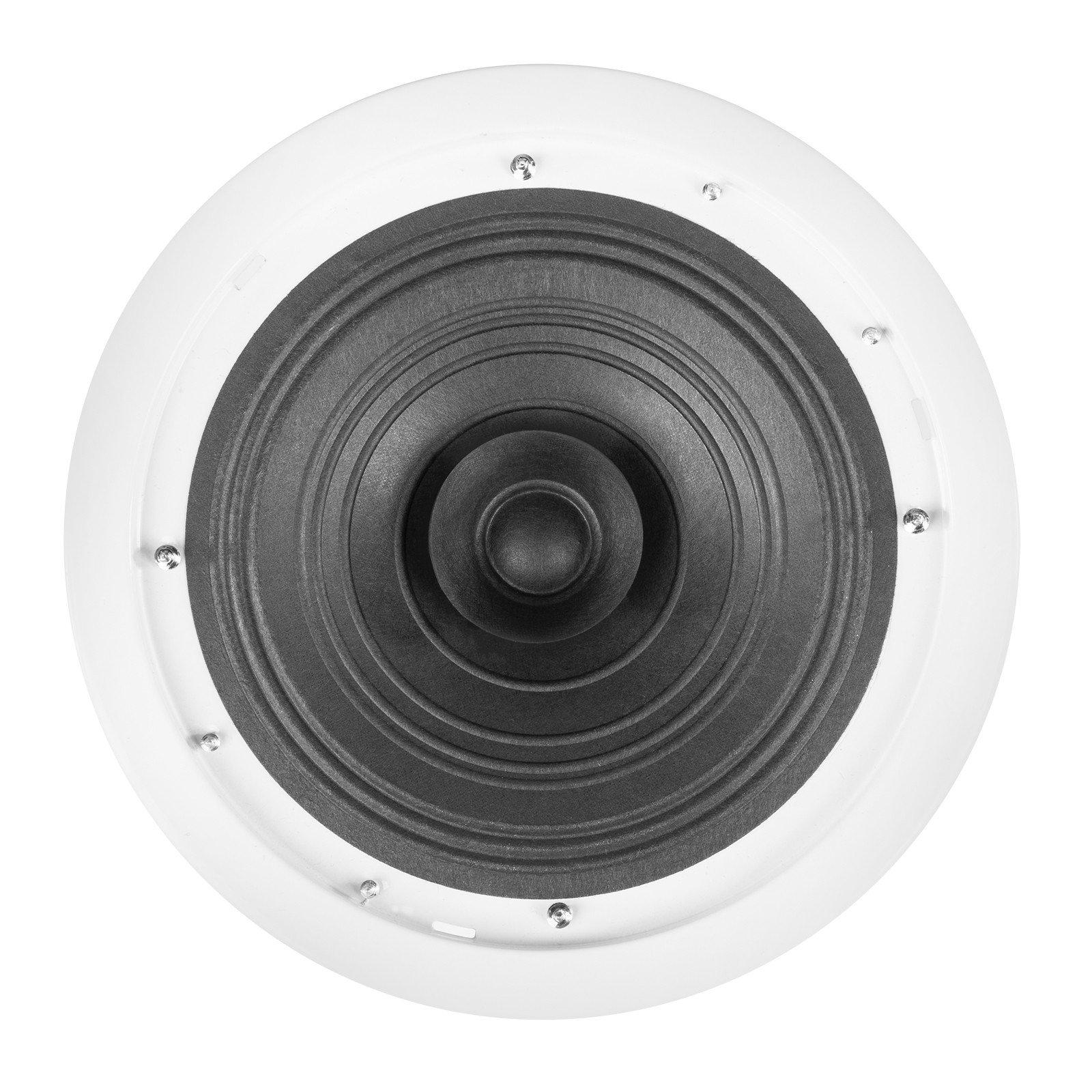 Power Dynamics  CSF6 haut-parleur Plage complète Noir, Blanc Avec fil 10 W 