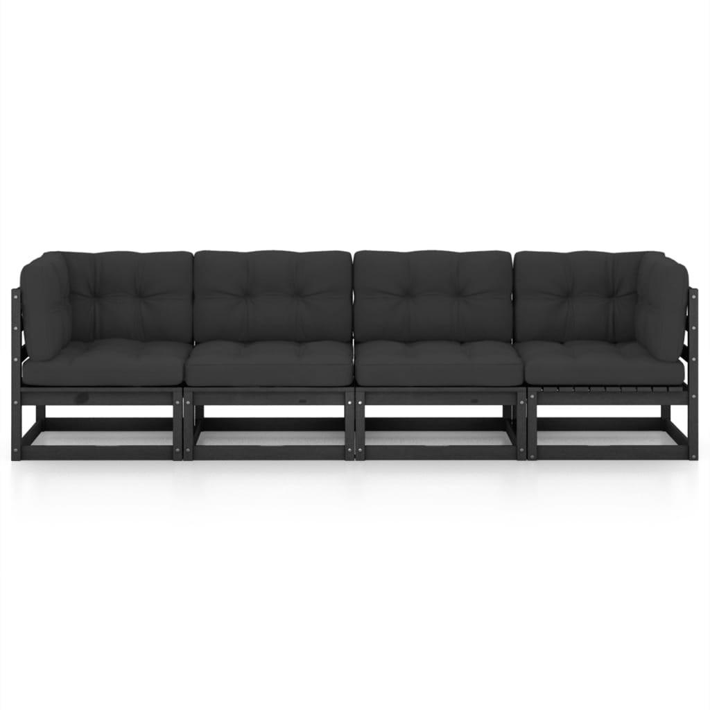 VidaXL Gartensofa kiefernholz  