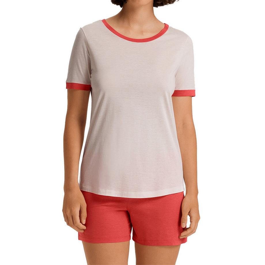 HANRO Laura Kurzarm Schlafanzug Set  