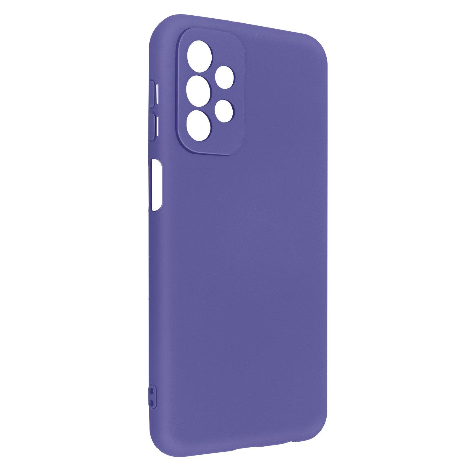 Avizar  Coque Samsung A23 5G Semi-rigide Violet 