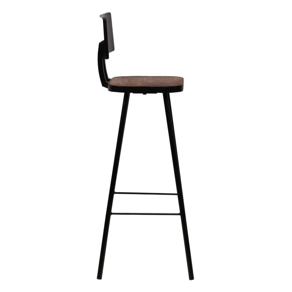 VidaXL  Chaise de bar bois 