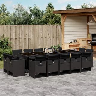 VidaXL Garten essgruppe poly-rattan  