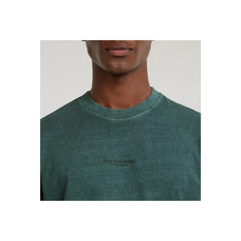 G-STAR Überfärbtes quadratisches T-Shirt  