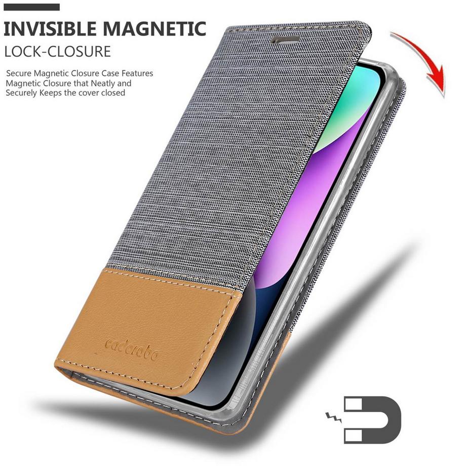 Cadorabo  Hülle für Apple iPhone 14 Magnetverschluss, Kartenfach 