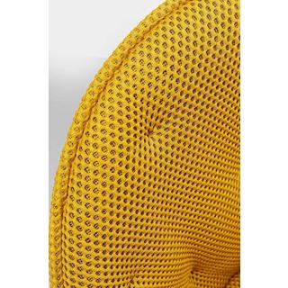 KARE Design Sedia girevole Carlito Mesh giallo  