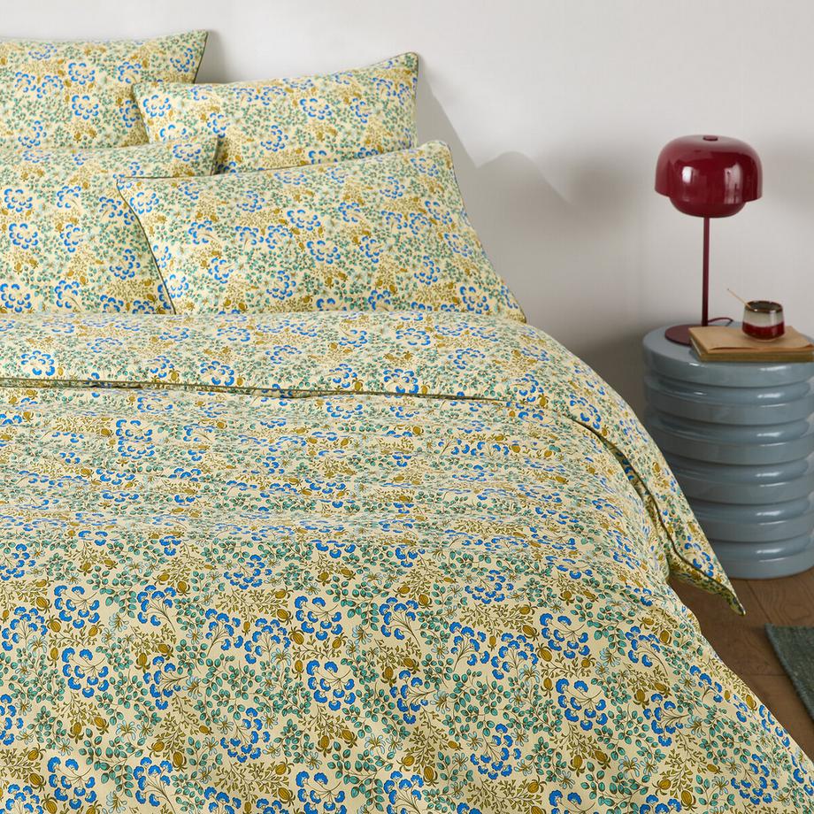 La Redoute Intérieurs Hanoi Housse de couette en coton lavé à imprimé floral  