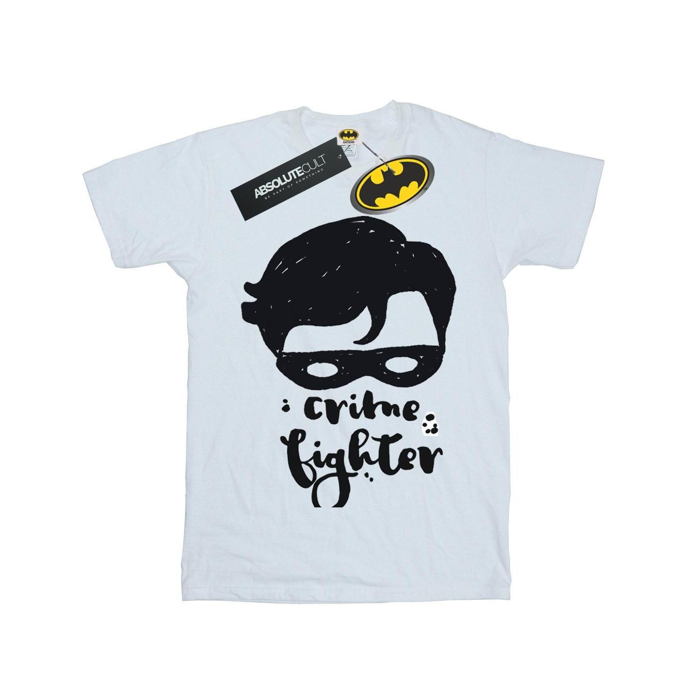 Image of Batman Crime Fighter Sketch Tshirt Mädchen Weiss 140/146