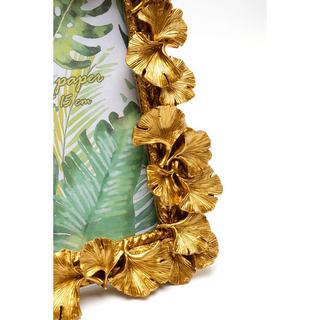 KARE Design Bilderrahmen Ginkgo Leaf gold 17x20  