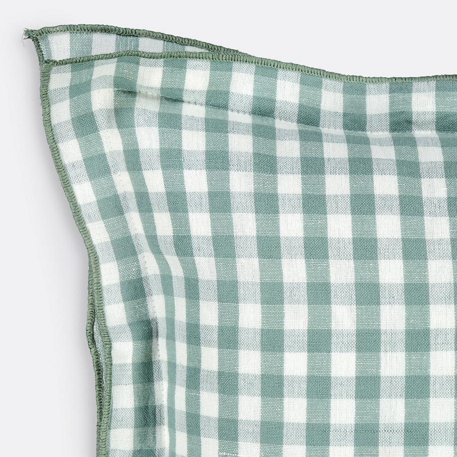 La Redoute Intérieurs Vichy Coton Lin Housse de Coussin  