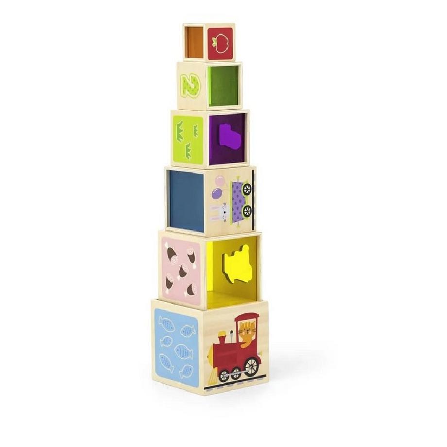 Activity-board  Waldorf Learning Resources, Spielzeug, Sortierwürfel aus Holz - Kaleidoskop 