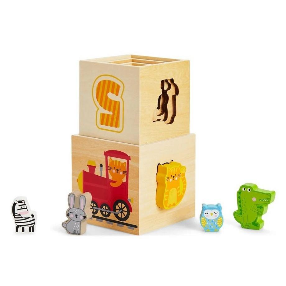 Activity-board  Waldorf Learning Resources, Spielzeug, Sortierwürfel aus Holz - Kaleidoskop 