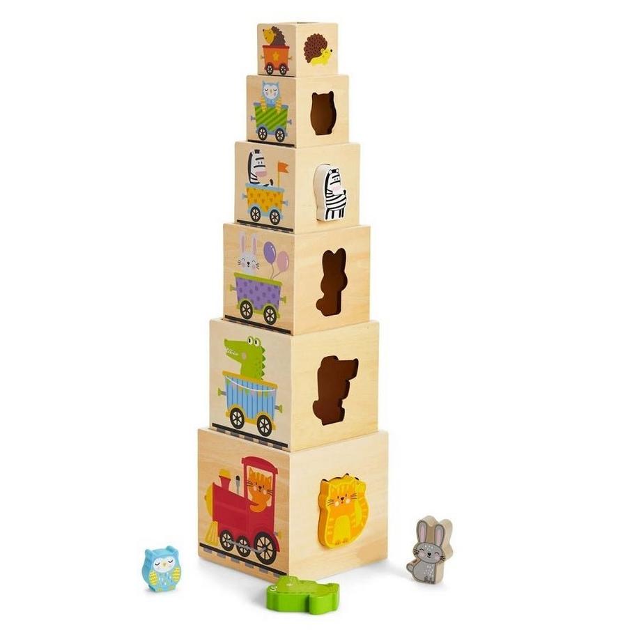 Activity-board  Waldorf Learning Resources, Spielzeug, Sortierwürfel aus Holz - Kaleidoskop 