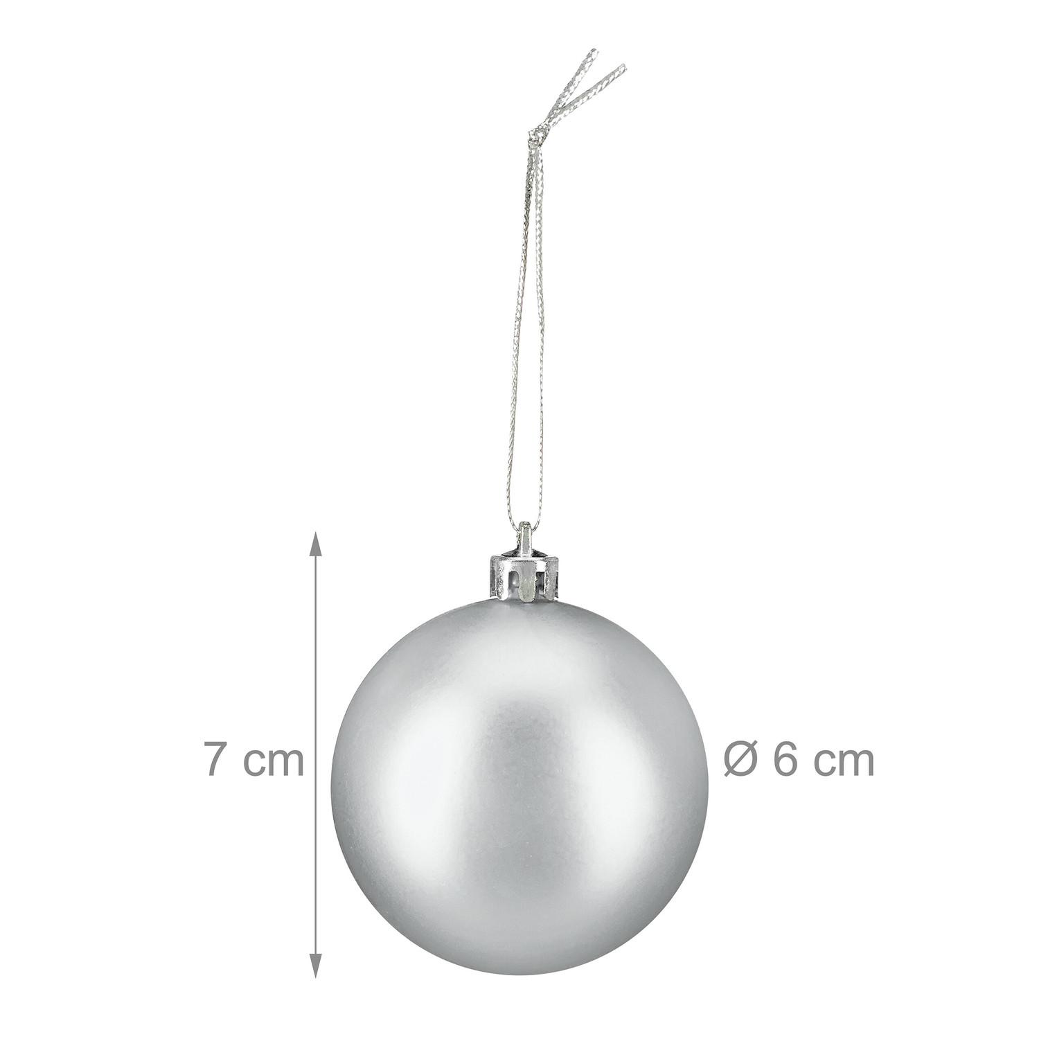 Northix Lot de 100 boules de Noël  