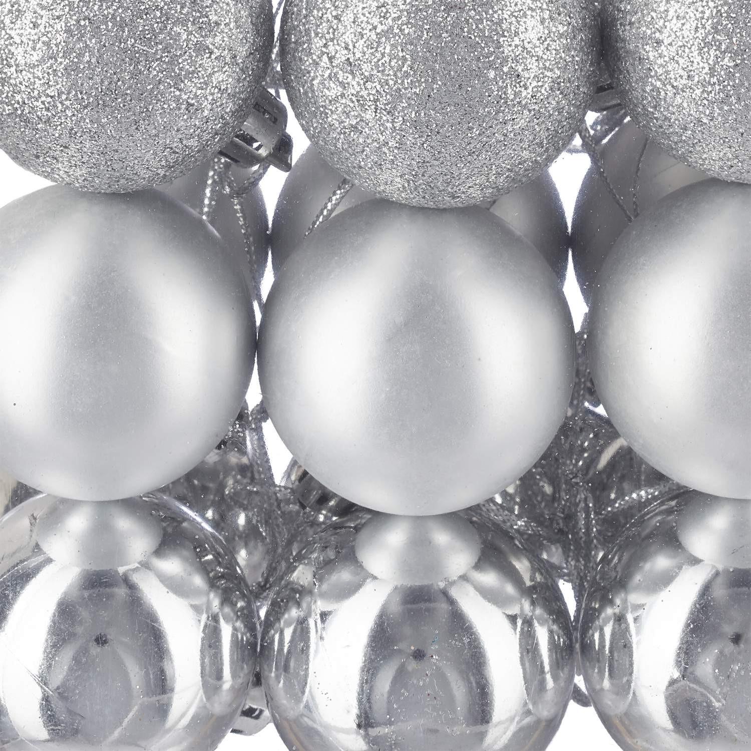 Northix Lot de 100 boules de Noël  