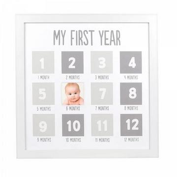 Cadre photo carré « my first year »