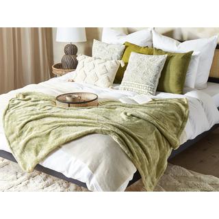 Beliani NAMDU Couverture Polaire Classique en Polyester  