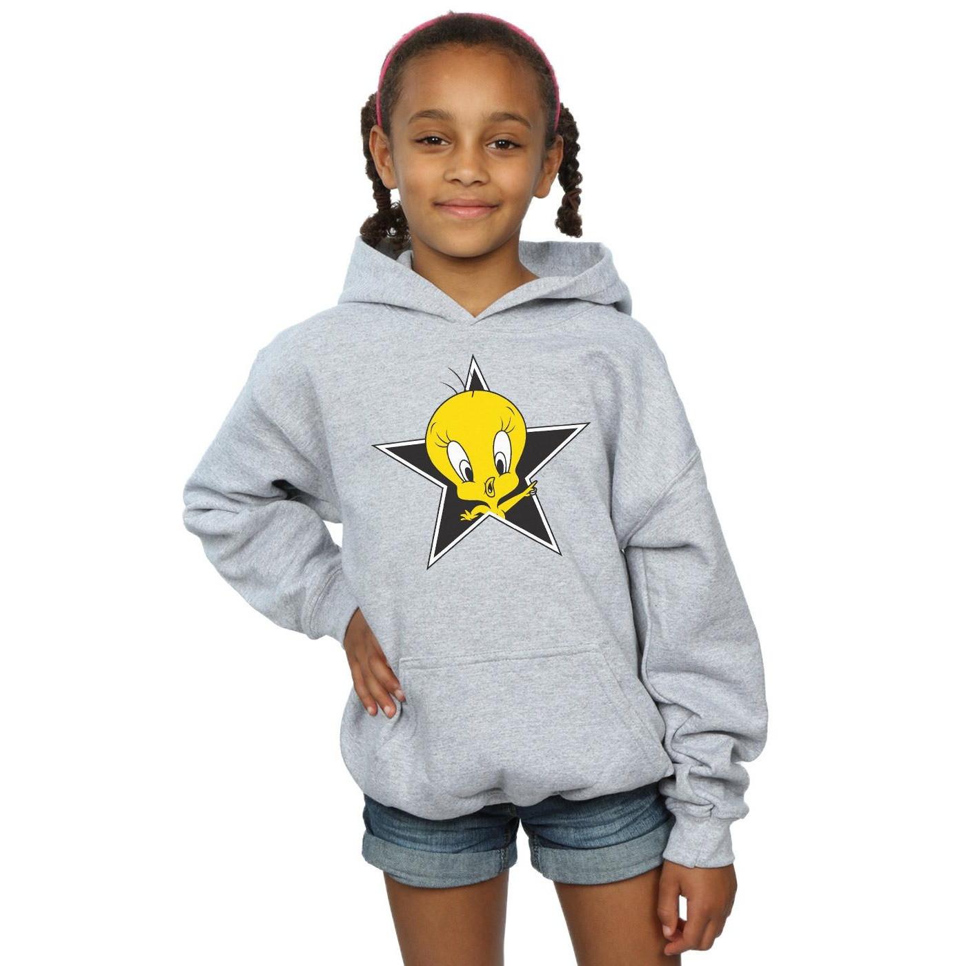 LOONEY TUNES  Sweat à capuche TWEETY PIE STAR 