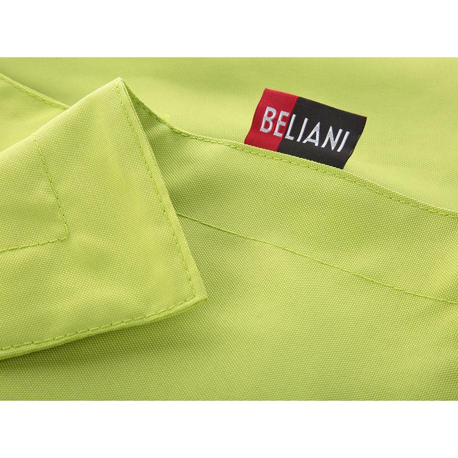 Beliani Pouf poire en Tissu Rétro FUZZY  