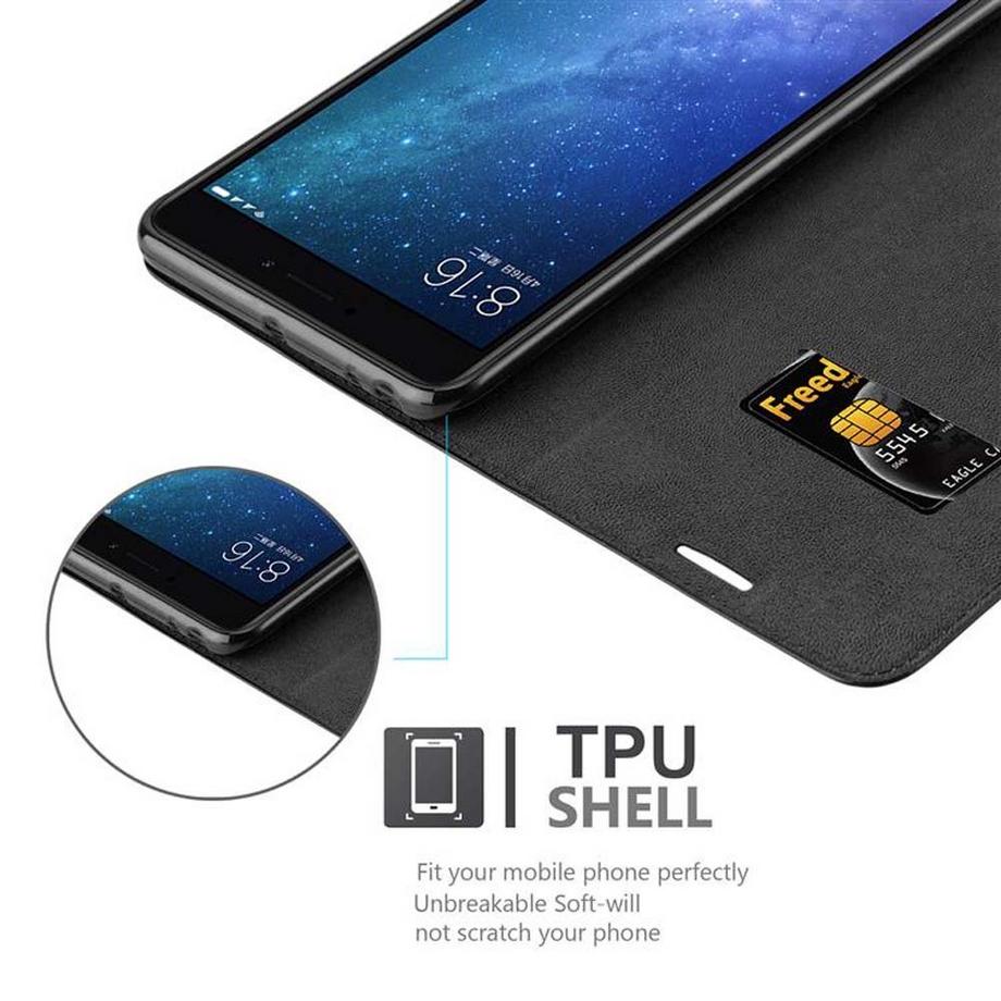 Cadorabo  Hülle für Xiaomi Mi MAX 2 Magnetverschluss, Kartenfach 