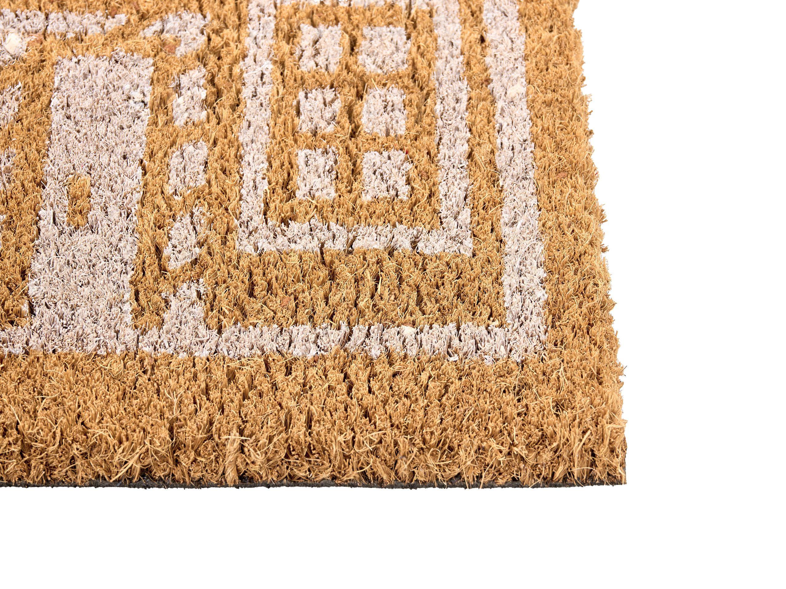 Beliani Paillasson en Fibre de coco Traditionnel MUHIKAP  