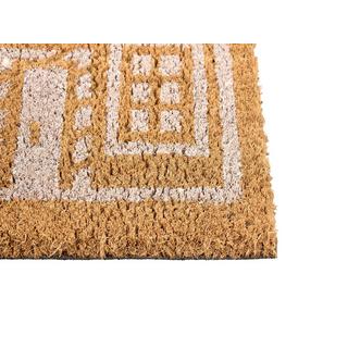 Beliani Paillasson en Fibre de coco Traditionnel MUHIKAP  