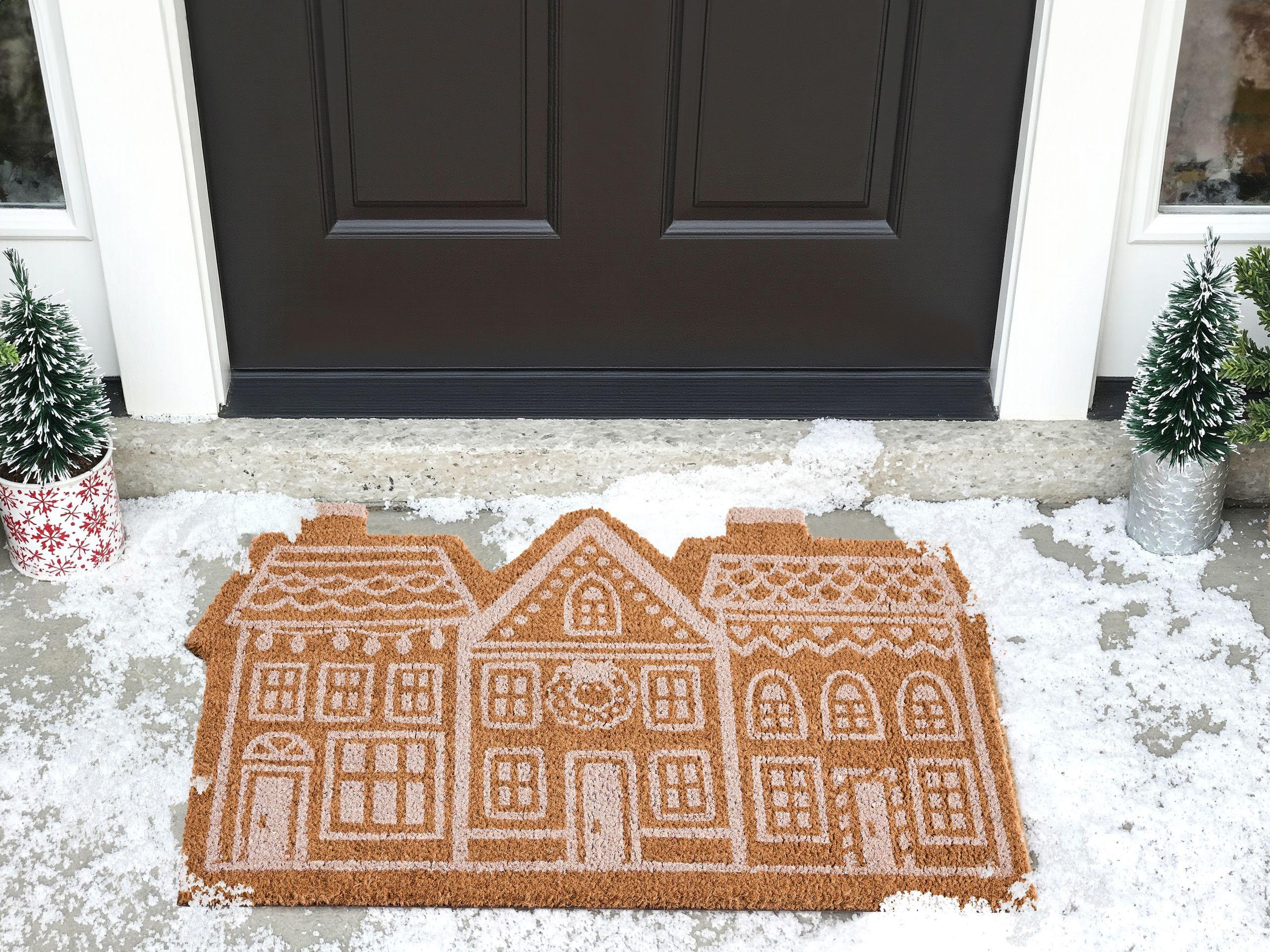 Beliani Paillasson en Fibre de coco Traditionnel MUHIKAP  