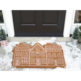 Beliani Paillasson en Fibre de coco Traditionnel MUHIKAP  