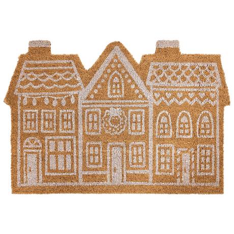 Beliani Paillasson en Fibre de coco Traditionnel MUHIKAP  