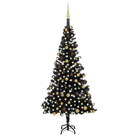 VidaXL Arbre de Noël artificiel avec décoration  