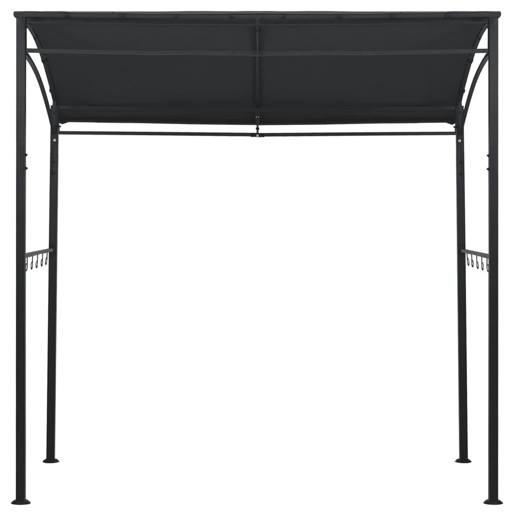 VidaXL gazebo per barbecue Acciaio  