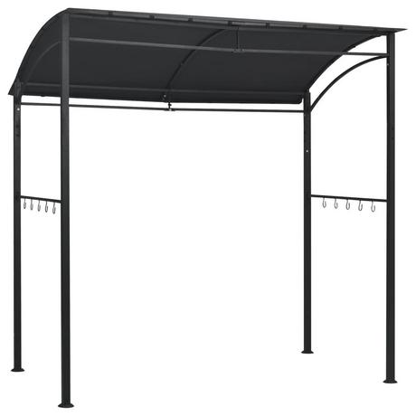 VidaXL gazebo per barbecue Acciaio  