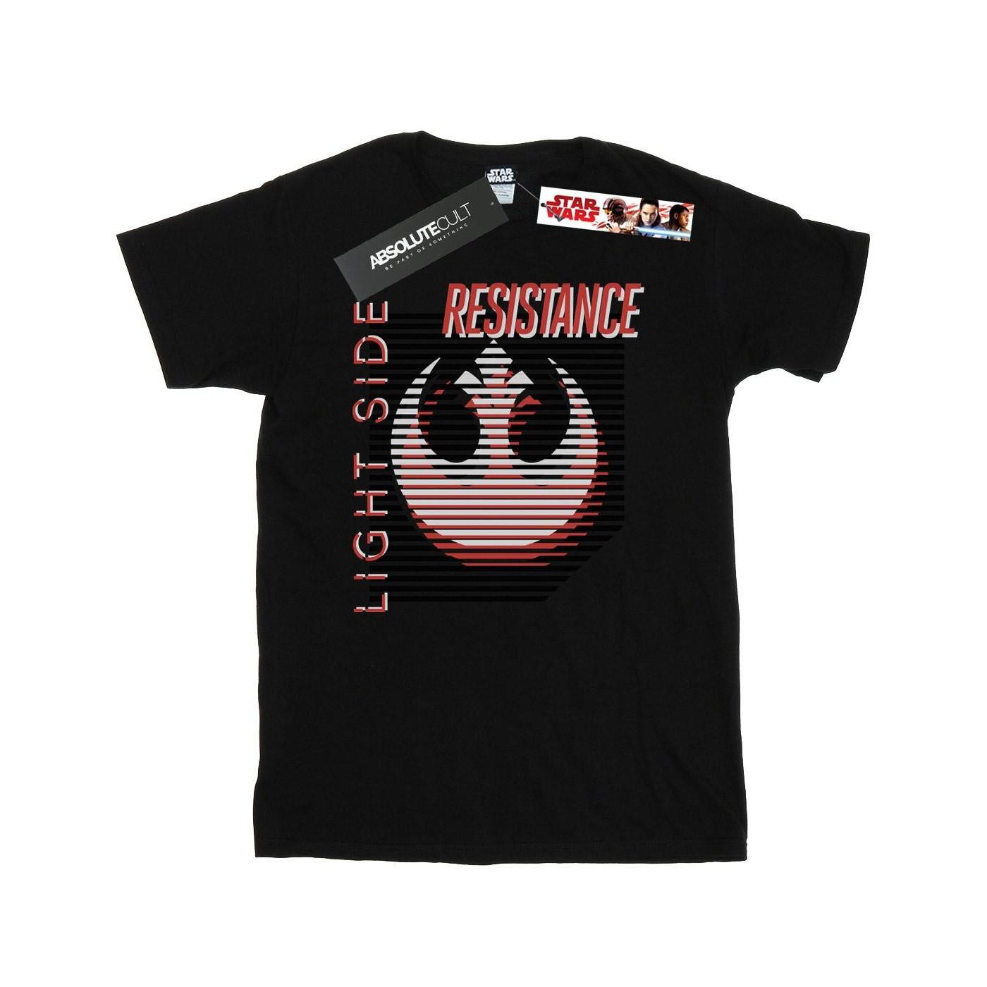 Image of The Last Jedi Light Side Tshirt Herren Schwarz L